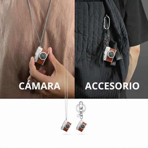 Cámara Llavero Retro Video Recorder