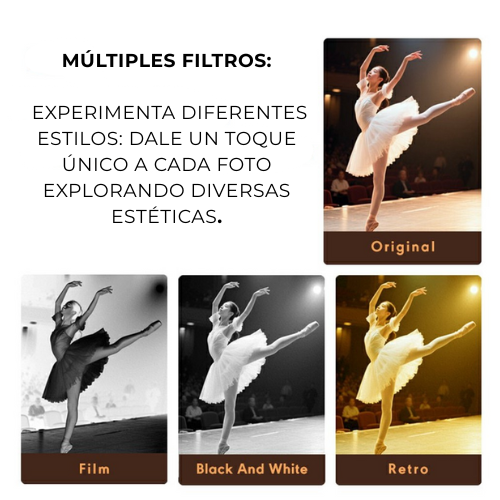 Cámara Llavero Retro Video Recorder