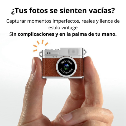 Cámara Llavero Retro Video Recorder