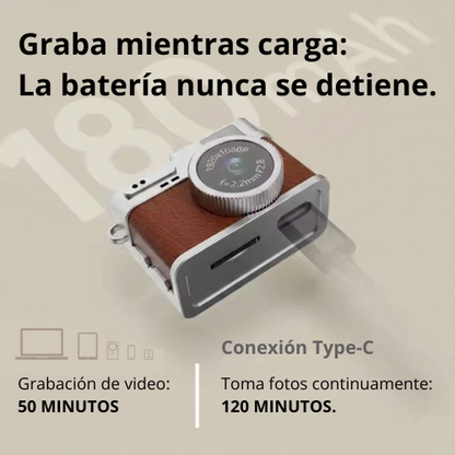 Cámara Llavero Retro Video Recorder